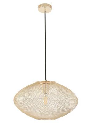 GOLPE Gold 600mm Oval Stainless Steel Pendant Light